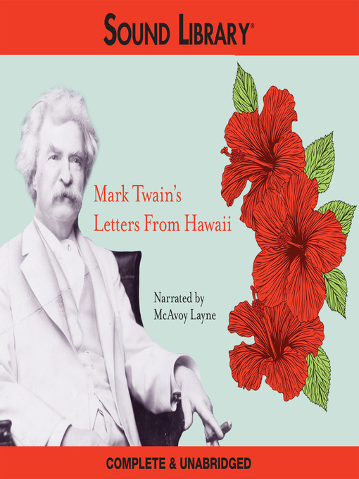 Cover image for Mark Twain's Letters from Hawaii